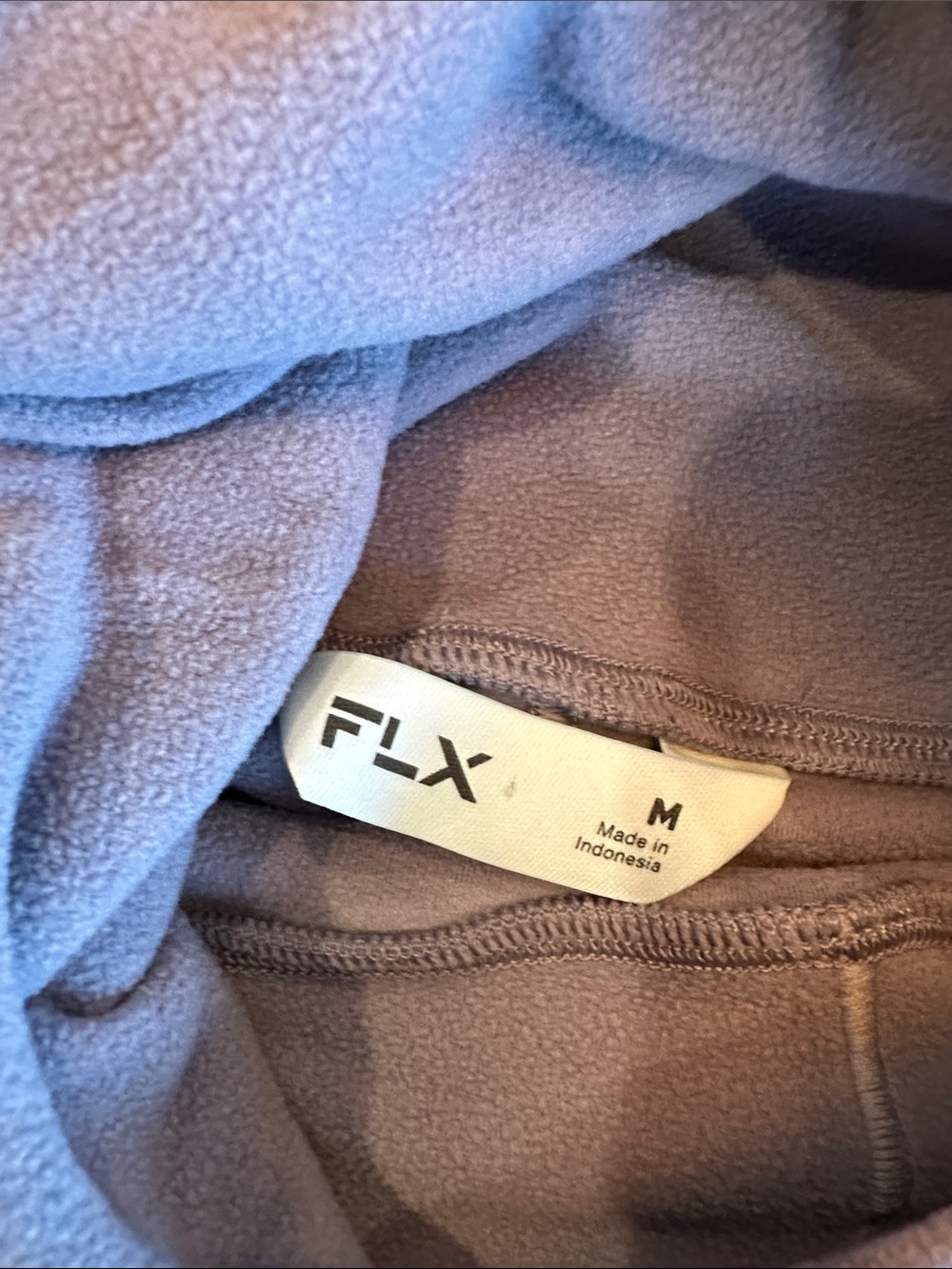 Women's Fleece Cozy Crewneck Lounge Set in Light Purple - Picture 4 of 6